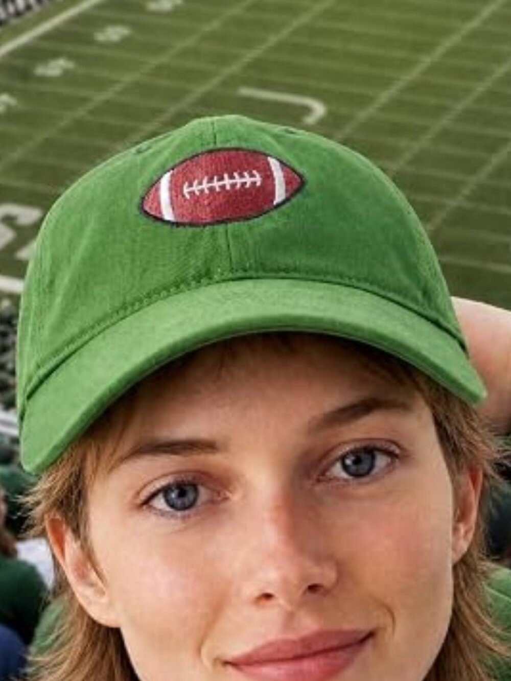 Classic Embroidered baseball hat - football - NWT